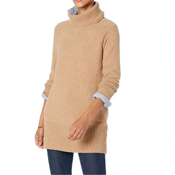 good threads Sweaters - Goodthreads Caramel TunicTurtle Neck